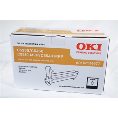 Original Genuine OKI C5250 BLACK DRUM   42126677